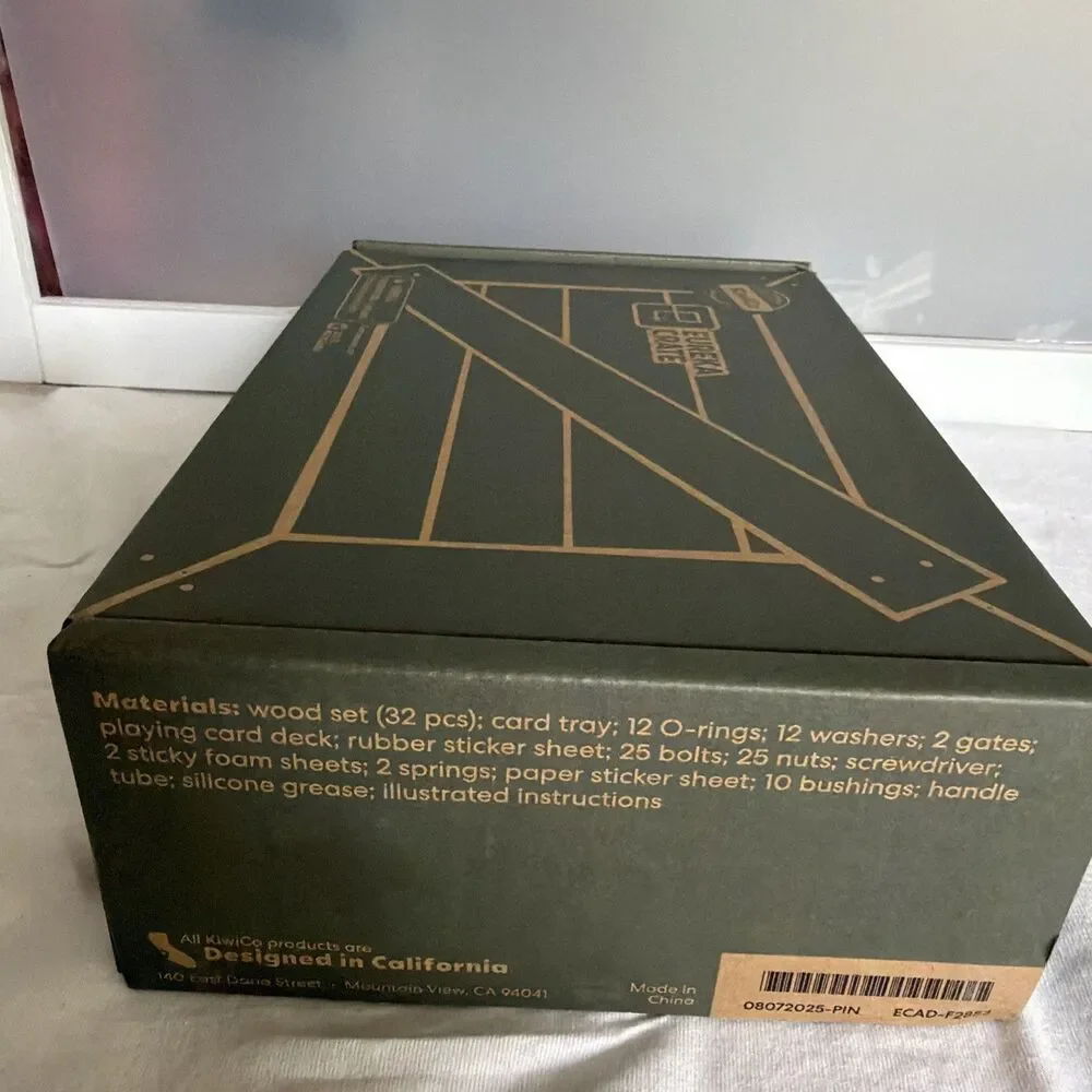 KiwiCo Build Your Own Card Shuffling Machine Project, 12-16+ New In Box Sealed